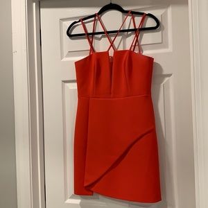 BCBG crisscross dress